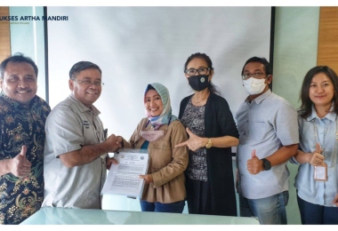 10 Kerjasama dengan  Koperasi Sekar Arta Jaya